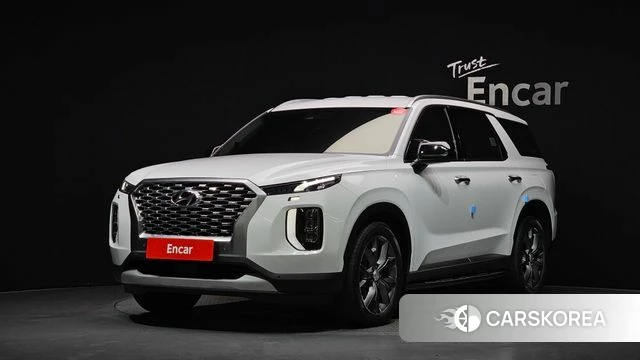Hyundai Palisade 2021 Белый из Кореи