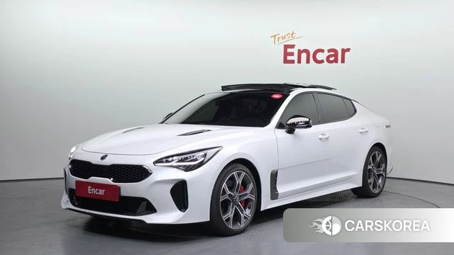 Kia Stinger 2018 Белый из Кореи