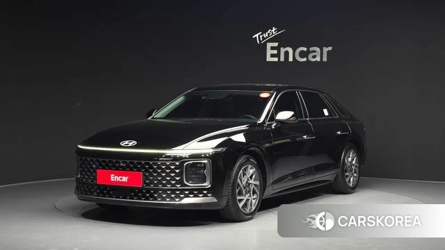 Hyundai Grandeur Hybrid (GN7) 2024 Черный из Кореи