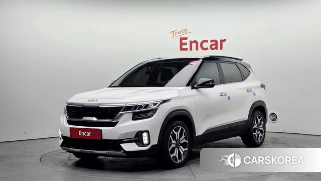 Kia Seltos 2021 Белый из Кореи