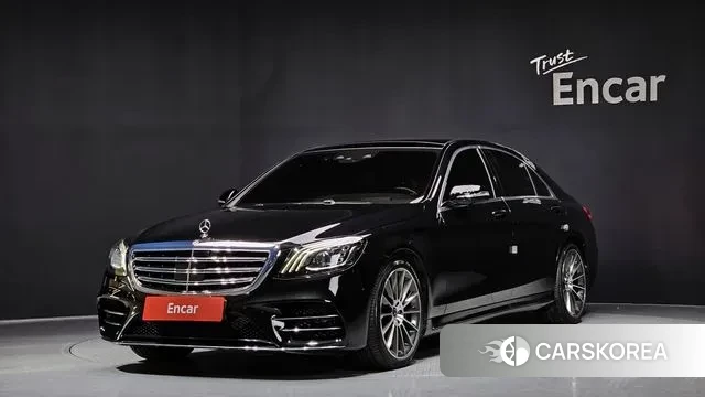 Mercedes-Benz S-Class W222 2018 Черный из Кореи
