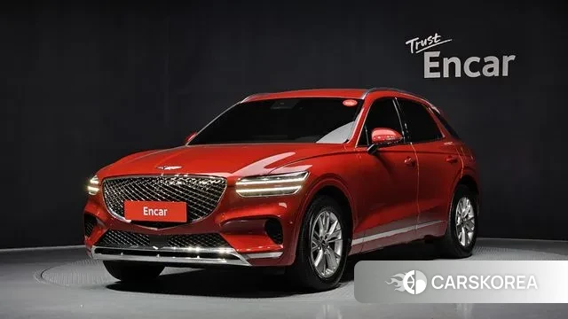 Genesis GV70 2021 Красный из Кореи