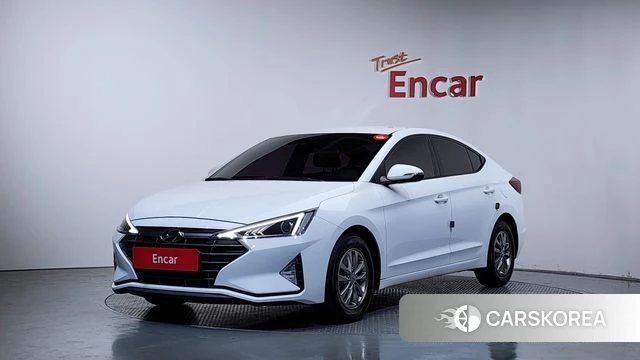 Hyundai The New Avante AD 2019 Белый из Кореи