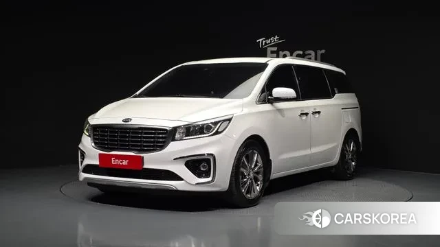 Kia The New Carnival 2018 Белый из Кореи