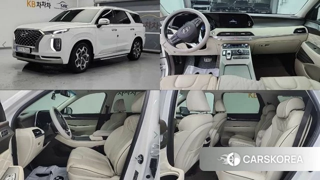 Hyundai Palisade 2022 Белый из Кореи