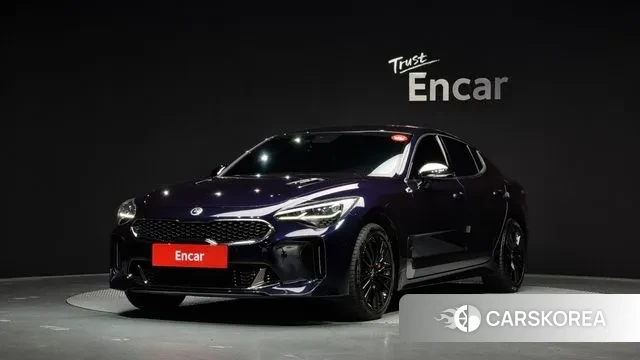 Kia Stinger 2019 Синий из Кореи