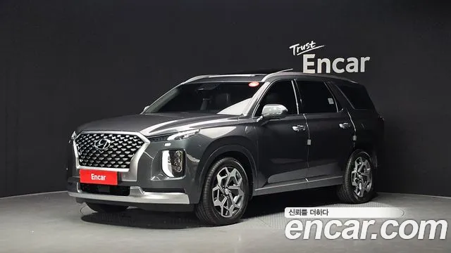 Hyundai Palisade 2021 Серый из Кореи