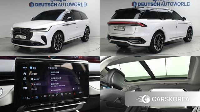 Lincoln Nautilus 2nd Generation 2023 Белый из Кореи
