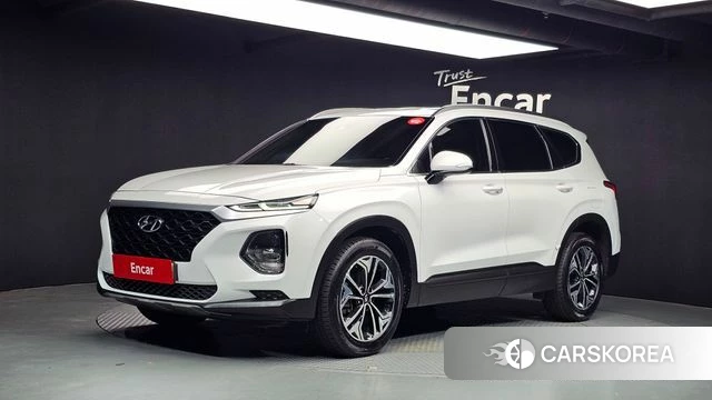 Hyundai Santa Fe TM 2018 Белый из Кореи
