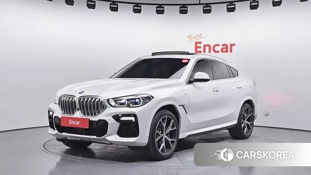 BMW X6 (G06) 2021 Белый из Кореи