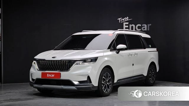 Kia Carnival 4th generation 2021 Белый из Кореи