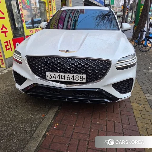 Genesis GV70 2021 Белый из Кореи