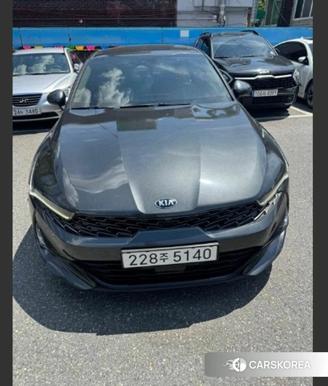 Kia K5 3rd generation 2021 Серый из Кореи