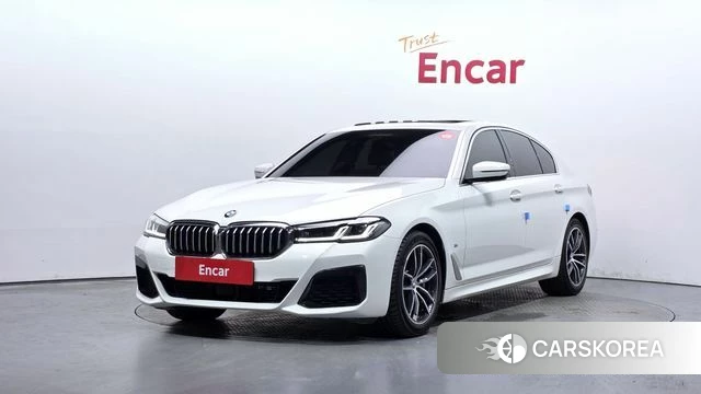BMW 5 Series (G30) 2021 Белый из Кореи