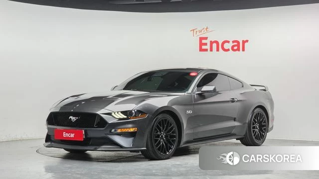 Ford Mustang 2018 Серый из Кореи