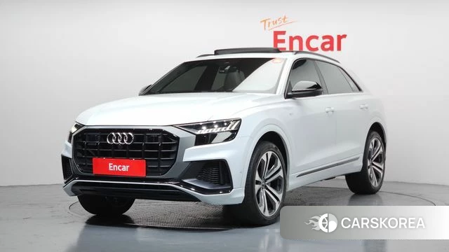 Audi Q8 (4M) 2022 Белый из Кореи