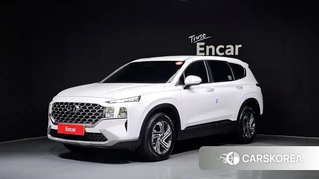 Hyundai The New Santa Fe 2022 Белый из Кореи