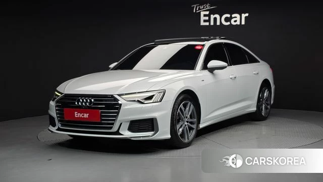 Audi A6 (C8) 2020 Белый из Кореи