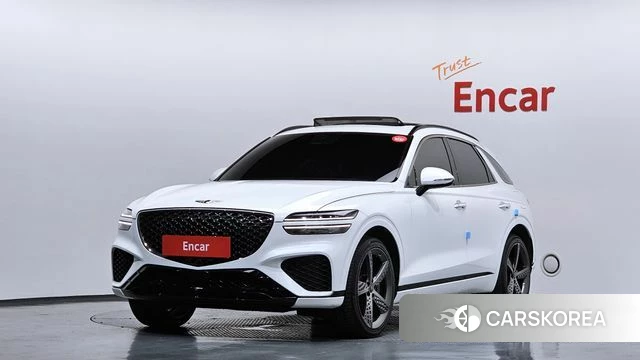 Genesis GV70 2021 Белый из Кореи