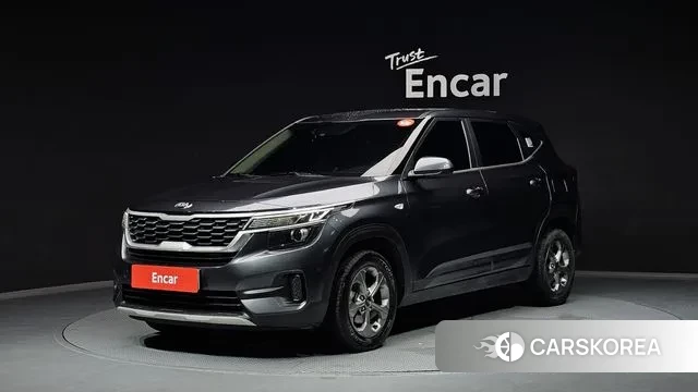 Kia Seltos 2021 Серый из Кореи