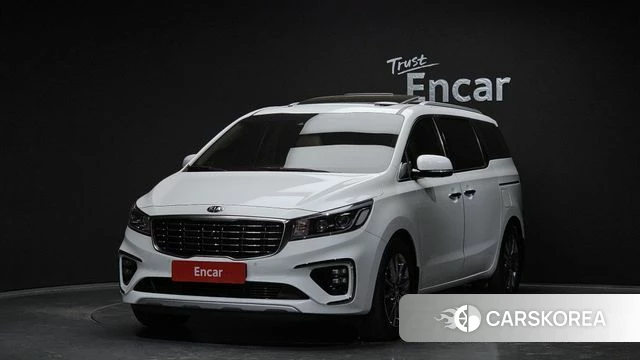 Kia The New Carnival 2020 Белый из Кореи
