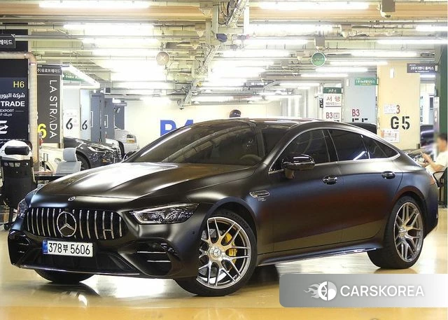 Mercedes-Benz AMG GT 2022 Черный из Кореи
