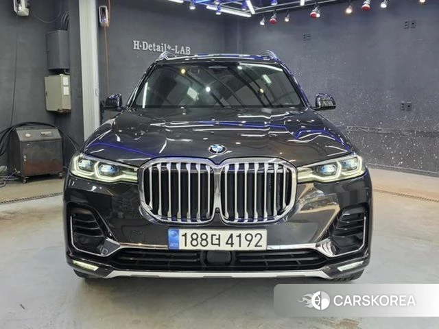 BMW X7 (G07) 2022 Серый из Кореи