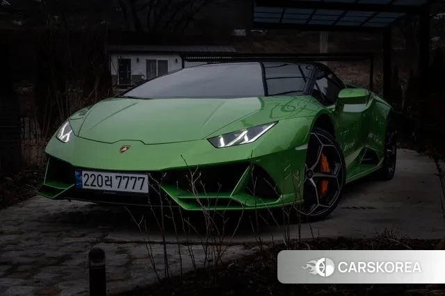 Lamborghini Huracan 2024 Зеленый из Кореи