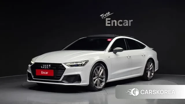 Audi A7 (4K) 2022 Белый из Кореи