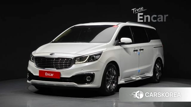 Kia All New Carnival 2018 Белый из Кореи
