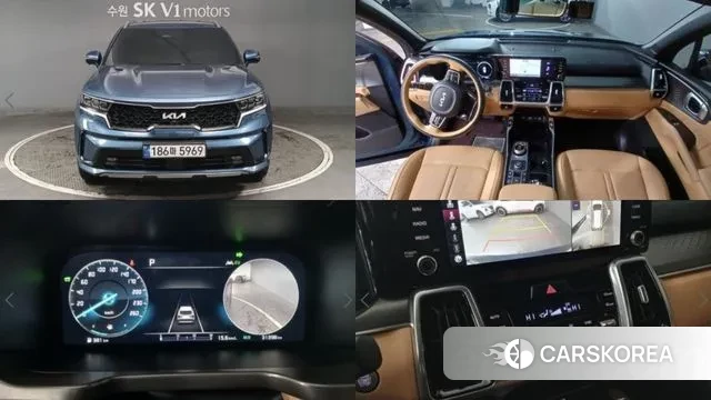 Kia Sorento 4th Generation 2022 Синий из Кореи