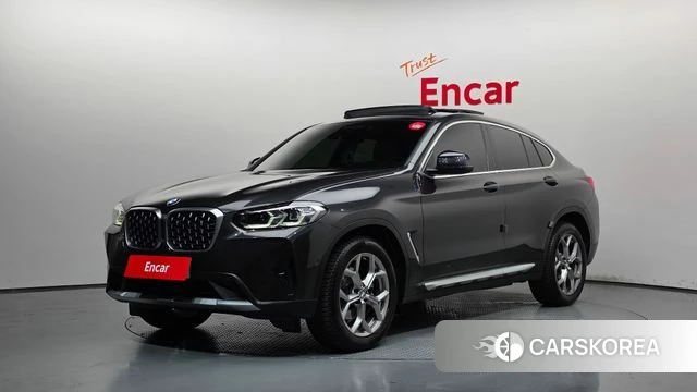 BMW X4 (G02) 2022 Серый из Кореи