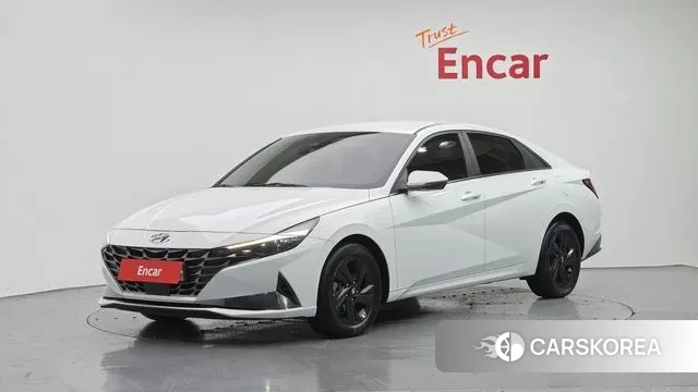 Hyundai Avante (CN7) 2020 Белый из Кореи