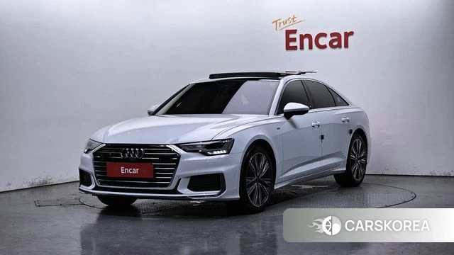 Audi A6 (C8) 2023 Белый из Кореи