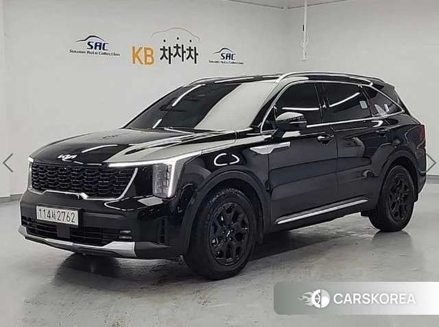 Kia The New Sorento 4th Generation 2023 Черный из Кореи