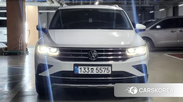 Volkswagen Tiguan second Generation 2024 Белый из Кореи