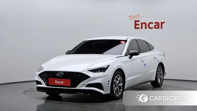 Hyundai Sonata (DN8) 2021 Белый из Кореи