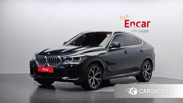 BMW X6 (G06) 2021 Серый из Кореи