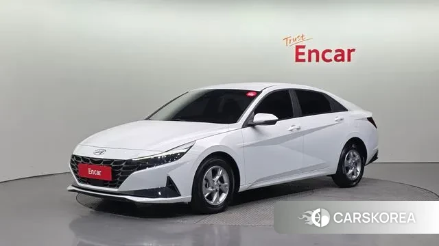 Hyundai Avante (CN7) 2020 Белый из Кореи