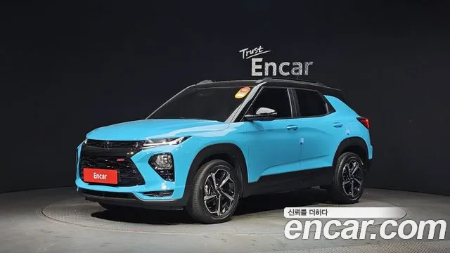 Chevrolet (GM Daewoo) Trailblazer 2021 Синий из Кореи