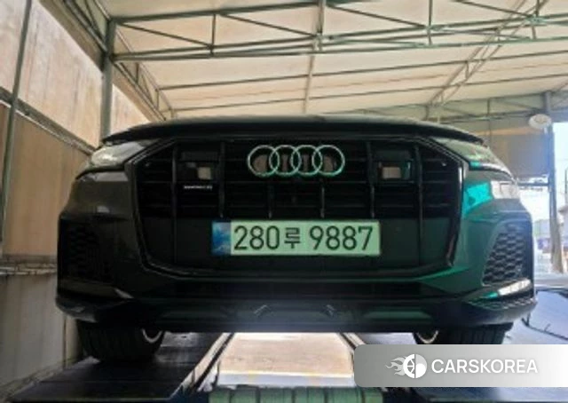 Audi Q7 (4M) 2022 Серый из Кореи