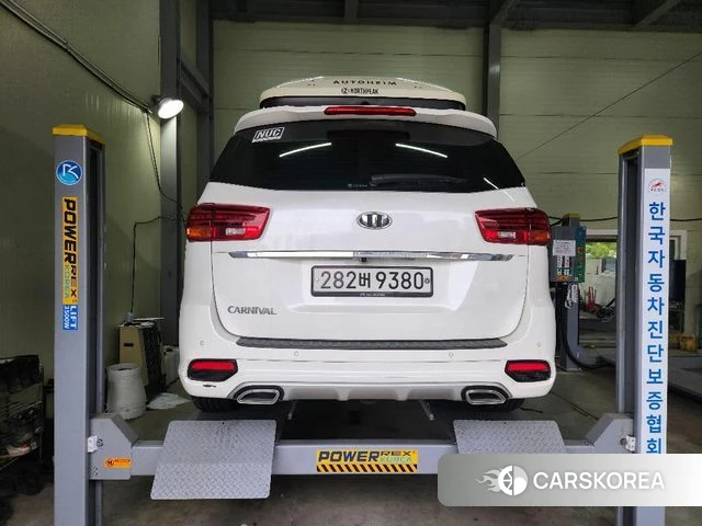 Kia The New Carnival 2019 Белый из Кореи