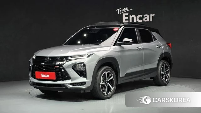 Chevrolet (GM Daewoo) Trailblazer 2022 Серебристо-серый из Кореи