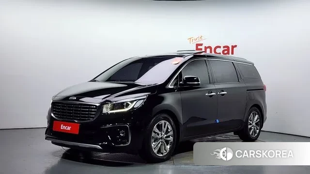 Kia The New Carnival 2018 Черный из Кореи
