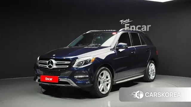 Mercedes-Benz GLE - Class W166 2018 Синий из Кореи