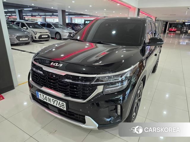 Kia The New Seltos 2023 Черный из Кореи