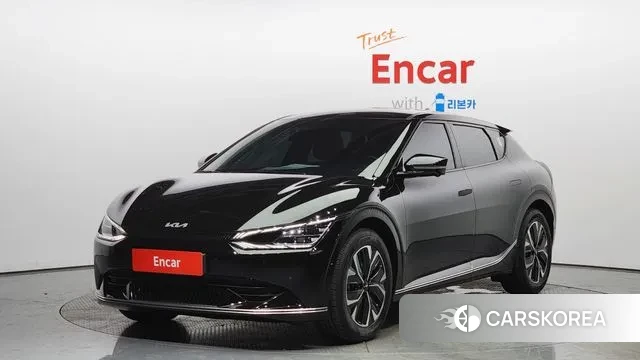 Kia EV6 2022 Черный из Кореи