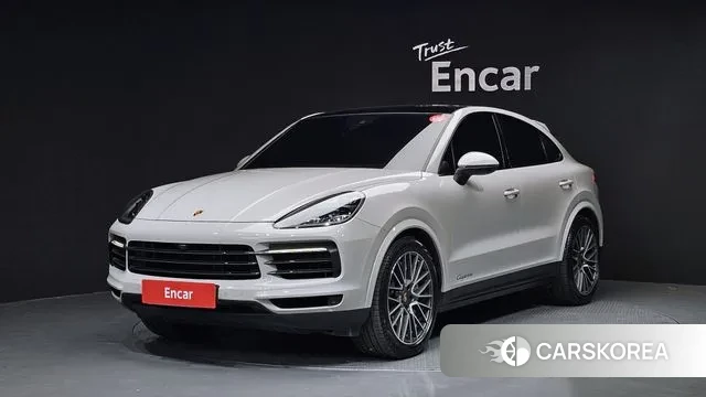 Porsche Cayenne (PO536) 2021 Серый из Кореи