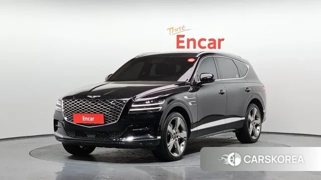 Genesis GV80 2022 Черный из Кореи