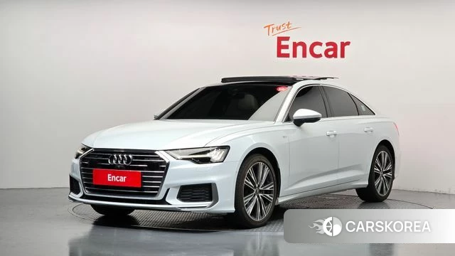 Audi A6 (C8) 2023 Белый из Кореи